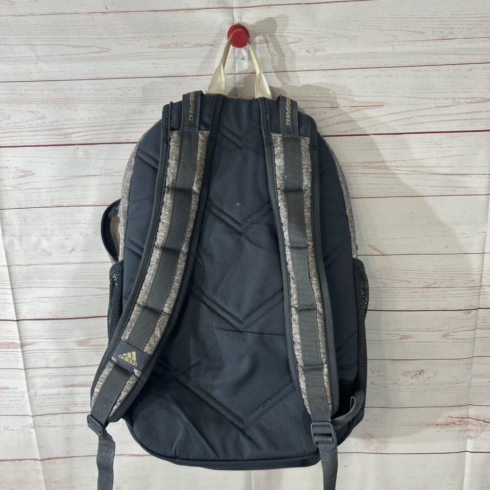 Adidas Gray Backpack Multi Pocket Padded Laptop S… - image 4